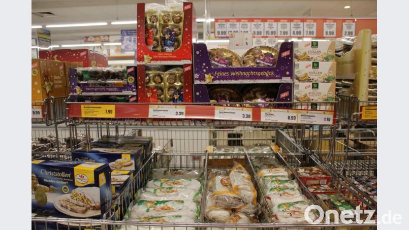Lebkuchen und andere Weihnachtsleckereien füllen in August bereits die Regale. Bild: ads