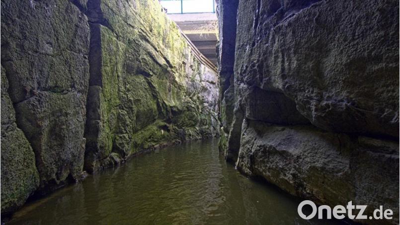 Vor 800 Jahren wurde der untere Stadtteich fertiggestellt. Die Abzugsanlage ist ein technisches Meisterwerk, die heute noch seines Gleichen sucht. Beim Tag des Denkmals am Sonntag, 8. September, kann dieses Bauwerk besichtigt werden. Thomas Sporrer bietet auch Führungen an. Bild: Thomas Sporrer/exb