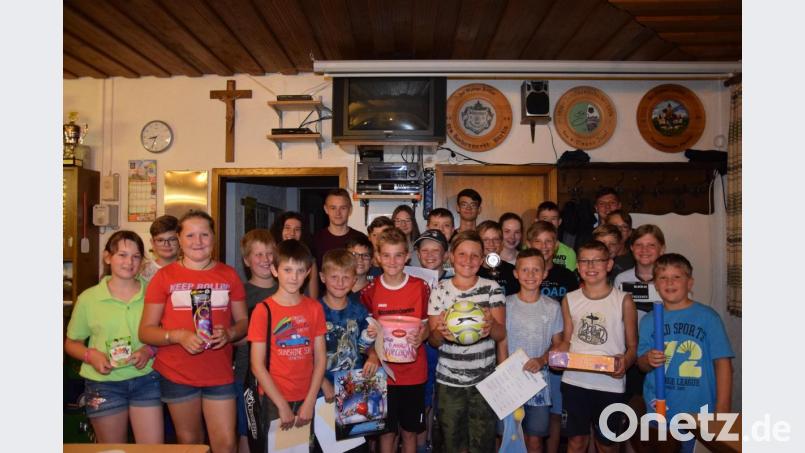 27 Kinder und Jugendliche beteiligen sich am Ferienprogramm des Schützenvereins - und alle gewinnen. Bild: fla