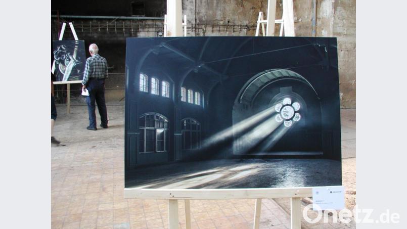 Gebannt bleibt der Blick auf diesem Bild. Jörg Schleicher nennt es "Durchatmen" Bild: ld