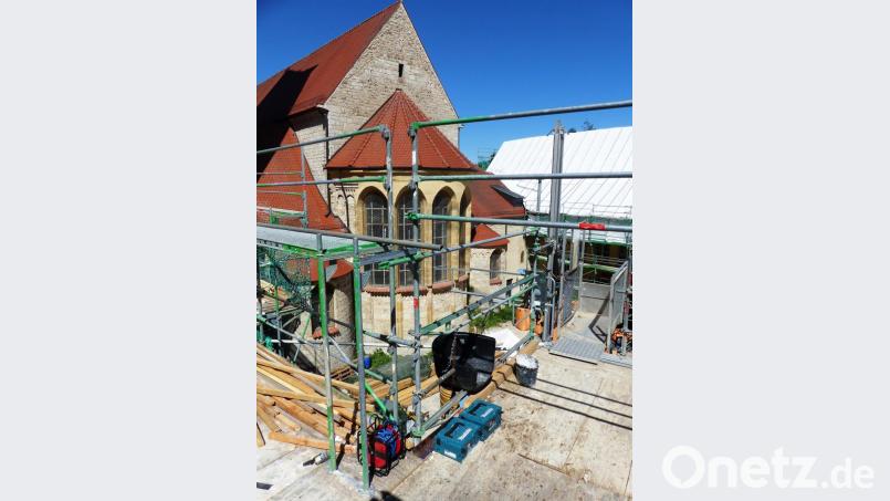 Baustelle Klosterhof. Bild: jp