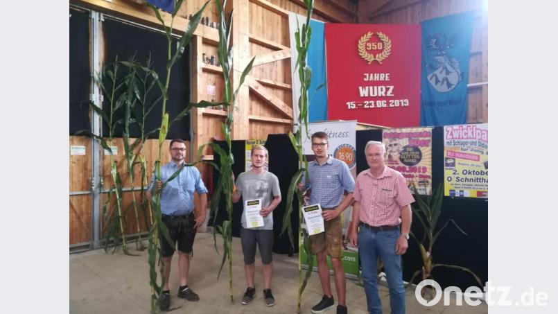 Von links nach rechts:
Andreas Franz, Johannes Stark, Johannes Neukam, Karl Schedl Bild: tok