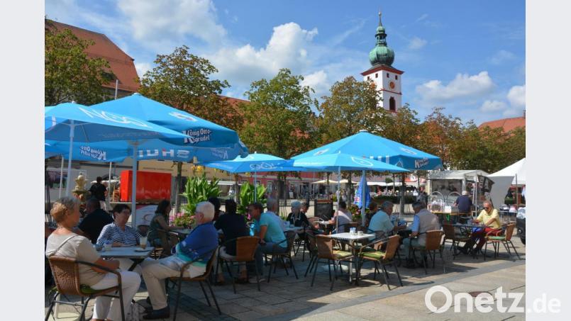 Herbstmarkt in Tirschenreuth. Bild: jr
