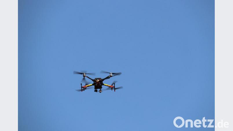 Die Drohne über der Bräugasse. Bild: njn