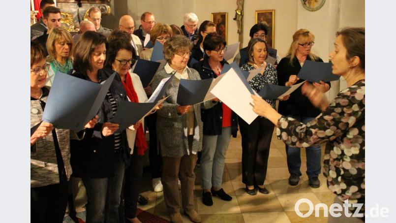 Kirchenmusik bei den Proben. Bild: exb