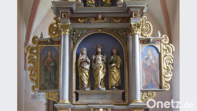 Simultankirche Eschenfelden. Bild: exb