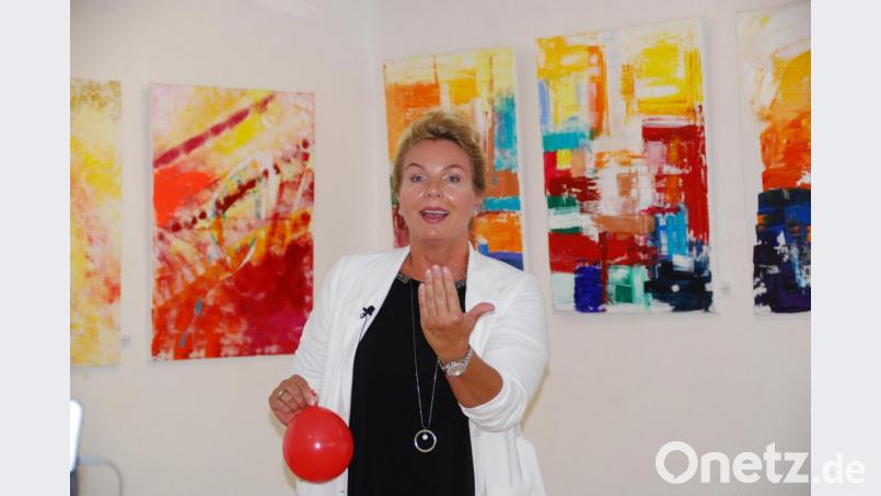 Erika Thieme zeigte dem Stress die rote Karte. Bild: enz