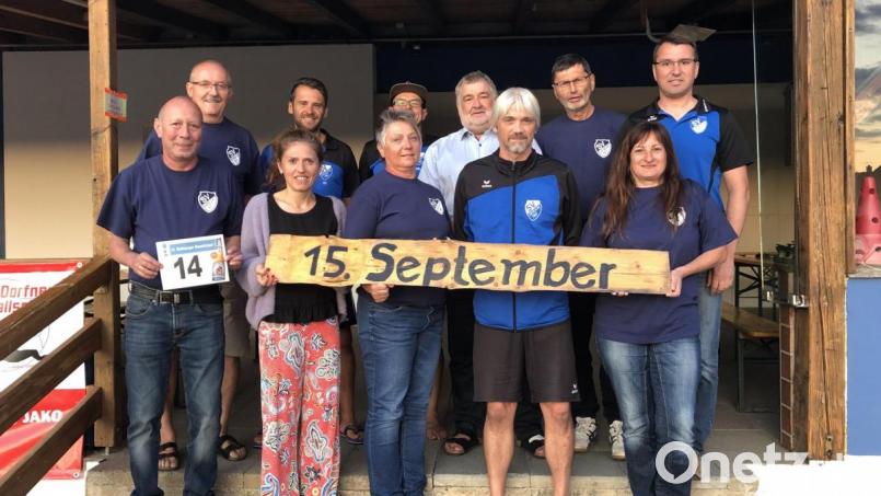 Das Organisationsteam des SV Diendorf freut sich auf den Nabburger Benefizlauf mit integrierter Stadtmeisterschaft, der am 15. September stattfindet. Bild: exb