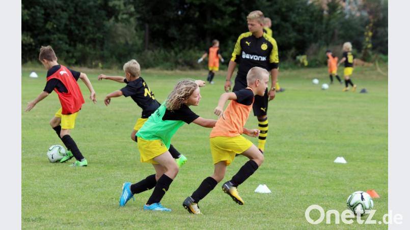 Ball halten, erobern und Zweikampf wollen gelernt und geübt sein. Bild: Gerhard Götz