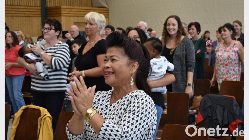 Gospelkonzert in der Stadthalle. Bild: rgr
