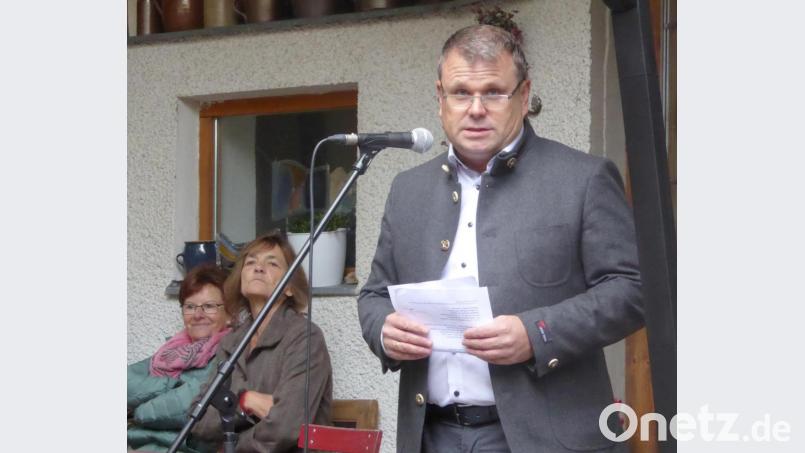 Bgm. Budnik bei der Begrüßung Bild: Schönberger, Ferdinand [fsb]