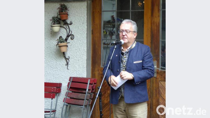 Grußworte von Toni Dutz Bild: Schönberger, Ferdinand [fsb]