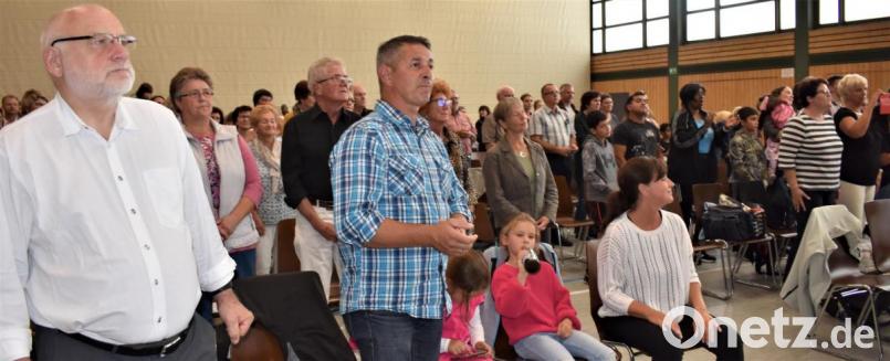 Gospelkonzert in der Stadthalle. Bild: rgr