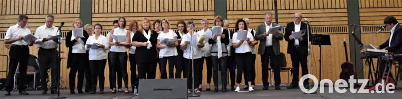 Gospelkonzert in der Stadthalle. Bild: rgr