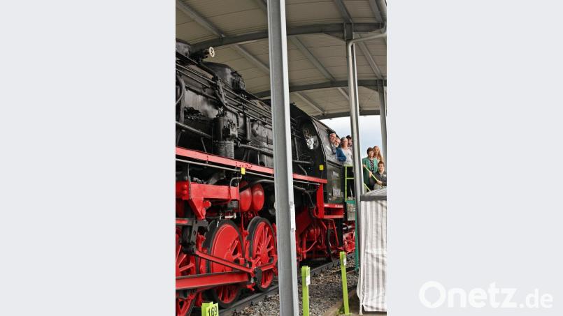 Die Lok am AW-Gelände. Bild: R. Kreuzer