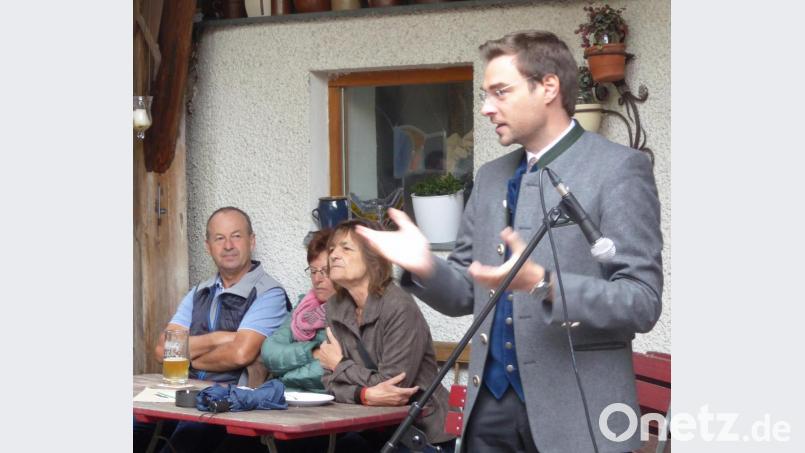Grußwort von MdL Stephan Oetzinger Bild: Schönberger, Ferdinand [fsb]