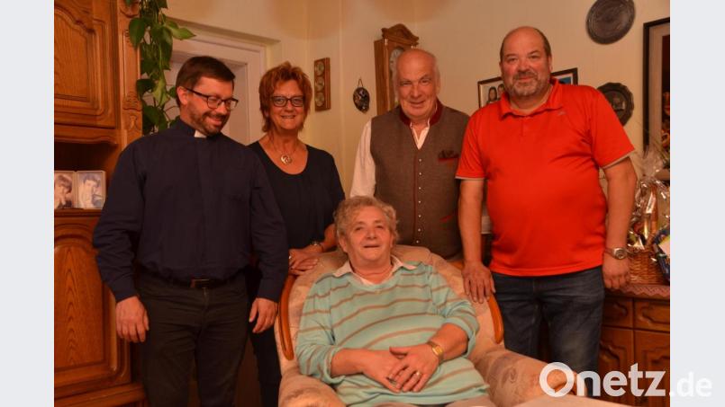 An ihrem 80. Geburtstag, den Erika Kreiner aus der Schreinergasse am Samstag feierte, durfte sie viele Hände schütteln.