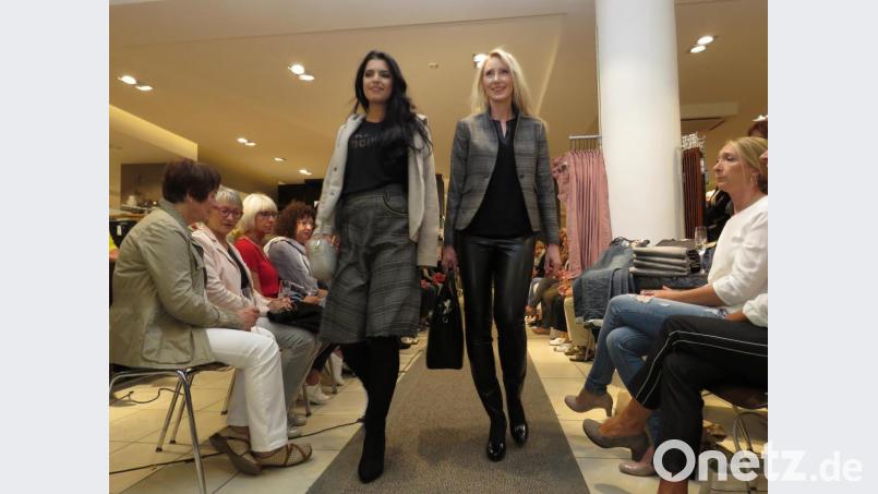 Ob Röcke oder Hosen: Die Models machten in jedem Outfit eine gute Figur. Bild: ubb