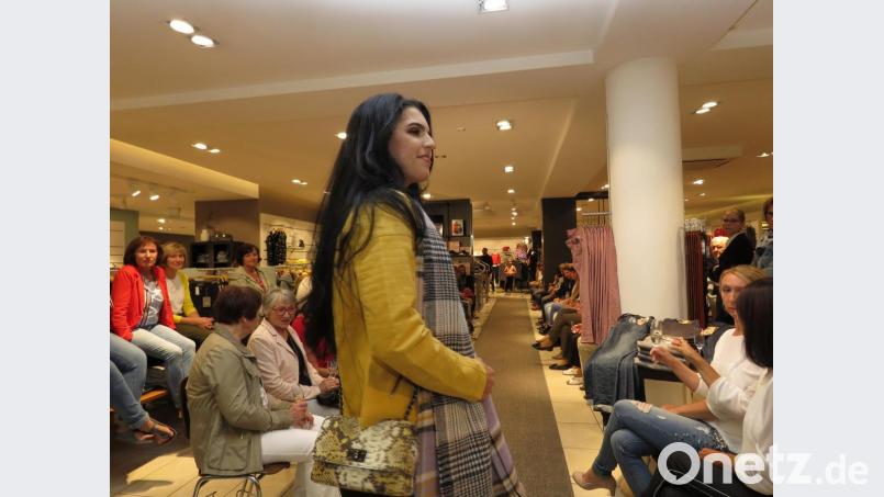 Die Models zeigten Mode in den Größen 36 bis 44. Bild: ubb