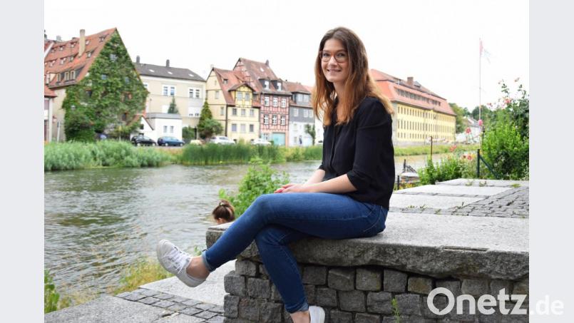 Bild „Viviane Diederich“: Archäologin Viviane Diederich verbindet in ihrer Forschungsarbeit klassische Stadtarchäologie mit Neuen Medien. Bild: Mirjam Schmitt/Universität Bamberg