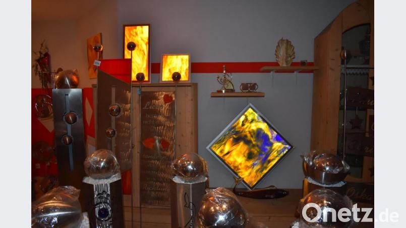 Das Glas sorgt für Lichtspiele. Bild: lue