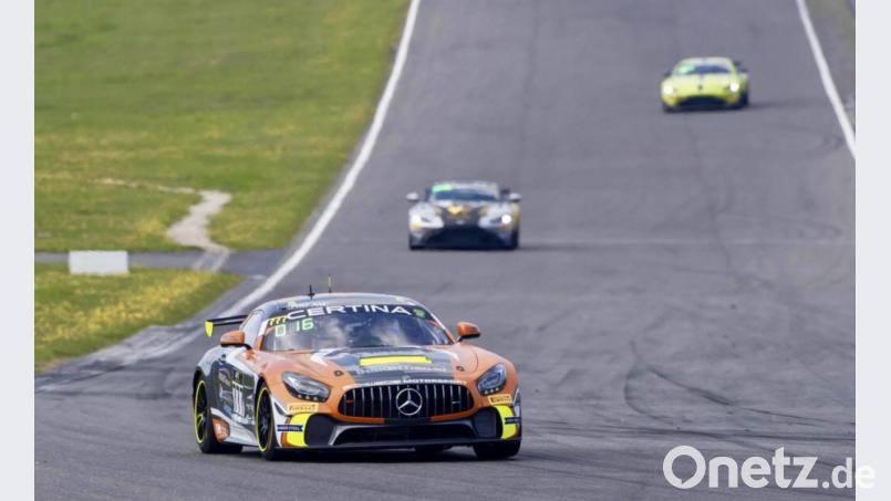 Mit ein Mercedes AMG GT 4 waren Dominik Schraml und Jan Rehnig in dieser Saison erfolgreich. Bild: exb