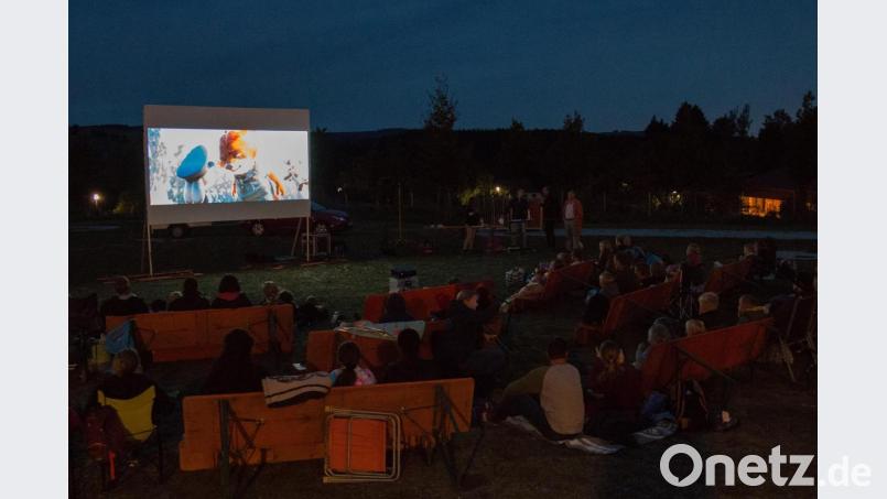 Freiluftkino in Krummennaab Bild: exb/Andreas Heinz