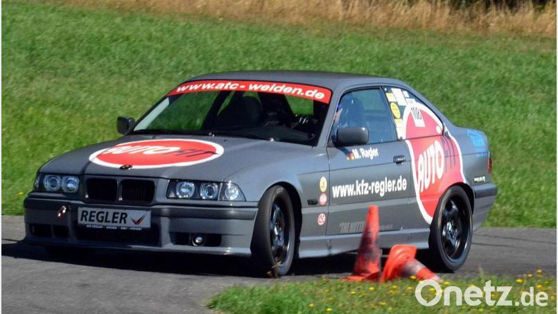 Auch Martin Regler vom Gastgeber kämpfte auf der Slalomstrecke um eine gute Platzierung. Bild: kzr
