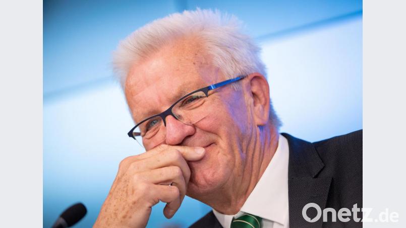 Winfried Kretschmann, Ministerpräsident von Baden-Württemberg, hat seine Kandidatur für die Landtagswahl 2021 bekannt gegeben. Bild: Sebastian Gollnow/dpa
