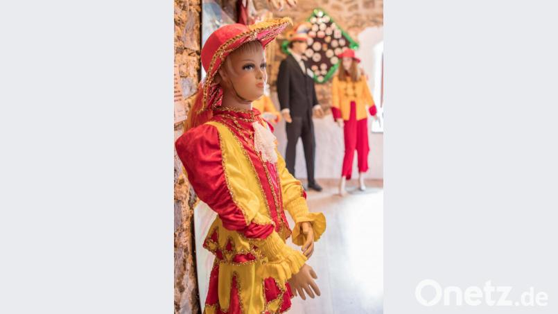 Auch Kostüme sind im &quot;Faschingsmuseum&quot; ausgestellt. Bild: dtr