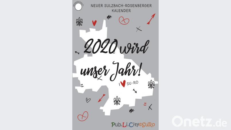 So wird das Cover des neuen Sulzbach-Rosenberger Kalenders aussehen. Bild: exb