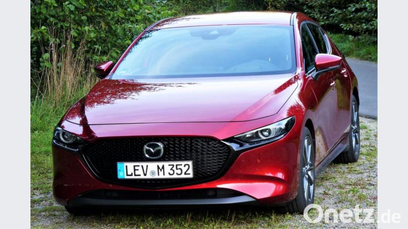 Das Spiel mit Licht und Schatten verstehen die Mazda-Entwickler bestens. Bild: bz