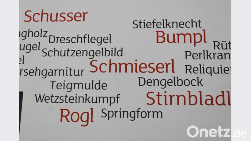 Wer kennt diese Begriffe noch? Bild: m