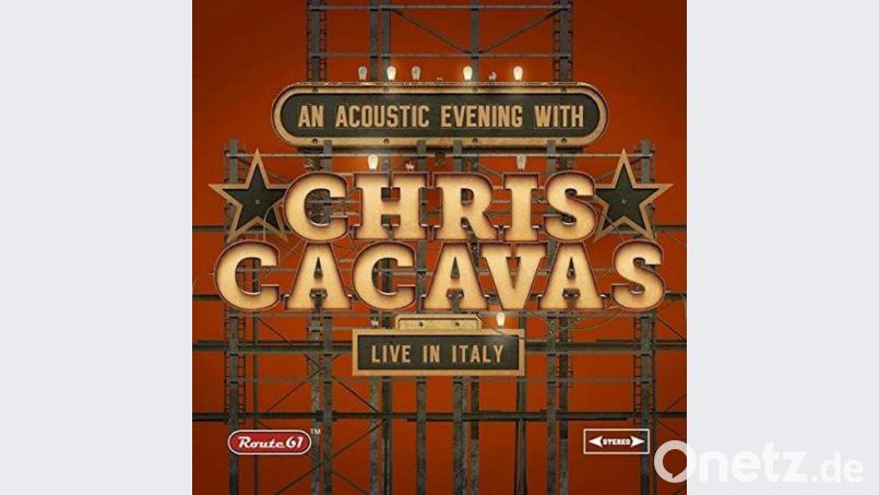 &quot;An Acoustic Evening With...Live in Italy&quot; ist der Titel der aktuellen CD von Chris Cacavas. Bild: Route 61