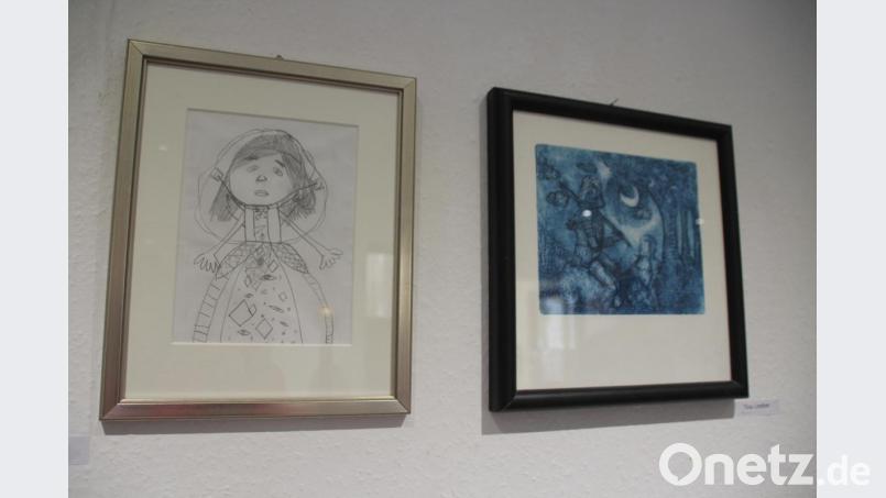 Und auch die Kleinsten durften sich in das Ensemble der Künstler einreihen. Bild: kmo