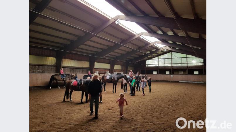 Ferienprogramm Reitverein. Bild: exb