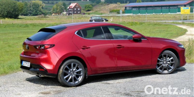 Schön und sportlich - so präsentiert sich der Mazda3 in der mittlerweile vierten Generation. Bild: bz