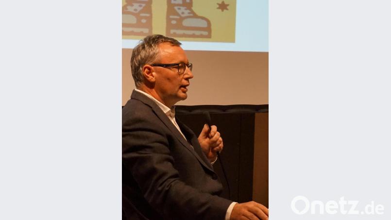 Jan Šícha gab einen Einblick in Kunst zu Zeiten des Totalitarismus. Bild: eib