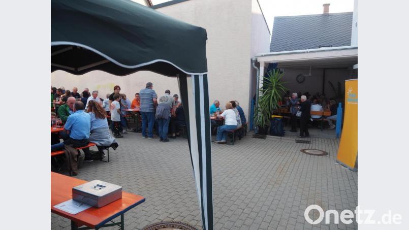 Großer Ansturm beim Hinnterhoffest Bild: stn