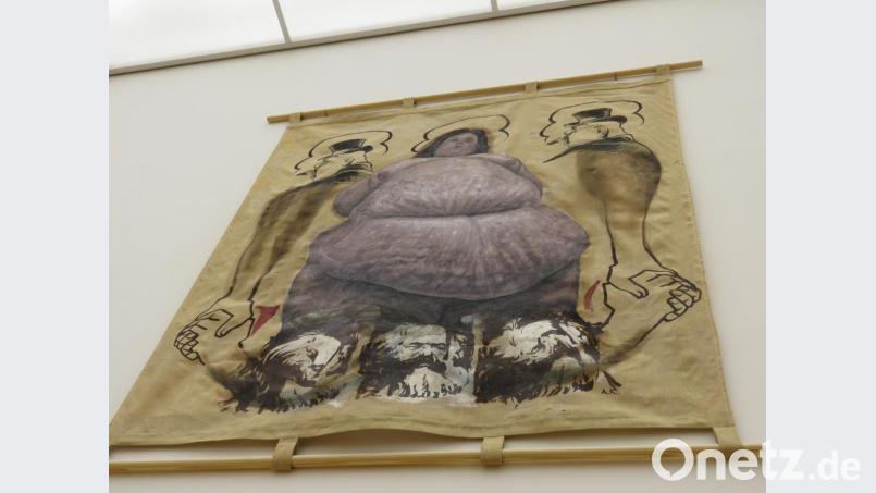 Die Kunst der Sonderausstellung "Point of no return" ist nicht gefällig und will das auch nicht sein. Bild: ubb