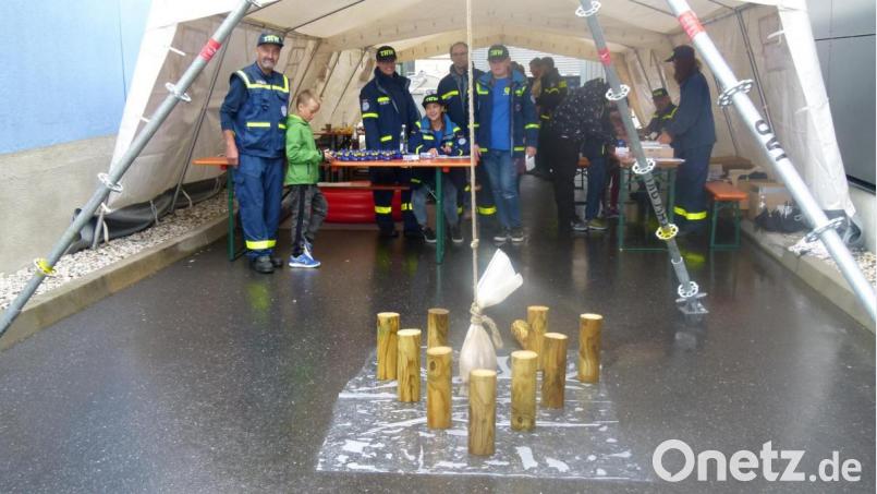 Bei der „Sandsack-Challenge“ des Technischen Hilfswerks waren vielfältige Aufgaben zu erledigen. Bild: bgl