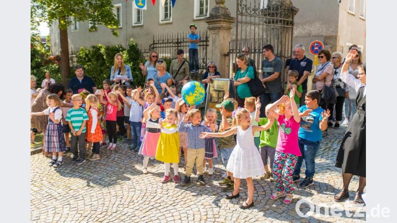 Eine Vorführung der Kinder des Theresia-Gerhardinger-Haus rundete das Nachmittagsprogramm ab. Bild: exb