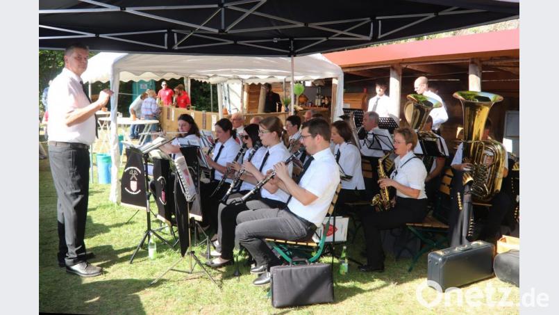 Die Bergknappenkapelle überrascht immer mit ihrem bunten Repertoire. Bild: mfh