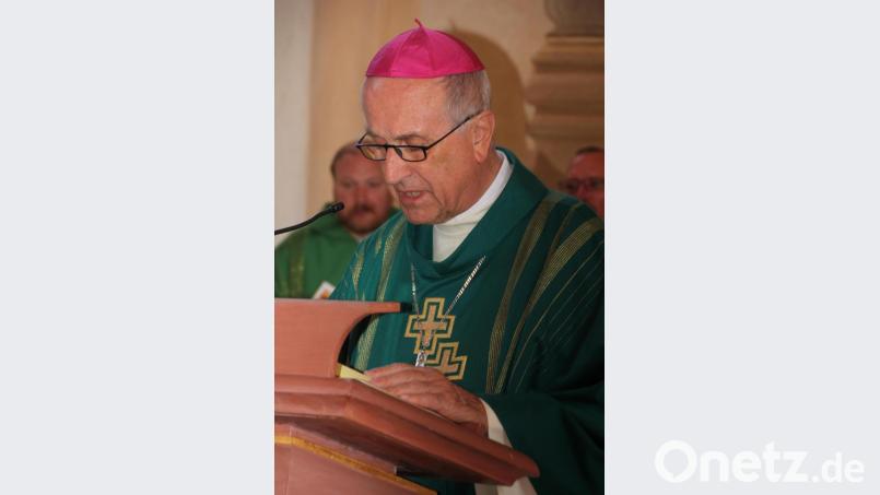 "Ohne Ingenieur Anton Hart würde es wohl Maria Loreto nicht mehr geben", so der frühere Bischof. . Bild: kro