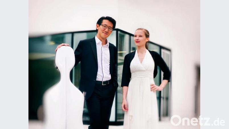 Die beiden spielen am 19. 9. um 19 Uhr 30 in der Klaviermanufaktur Steingräber &amp; Söhne Bach, Reger und Schulhoff. Bild: Jo Titze