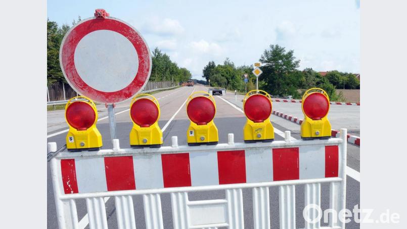 Die B299 zwischen Amberg und Gebenbach ist ab Montag für mindestens fünf Wochen gesperrt. Bild: Stephan Huber
