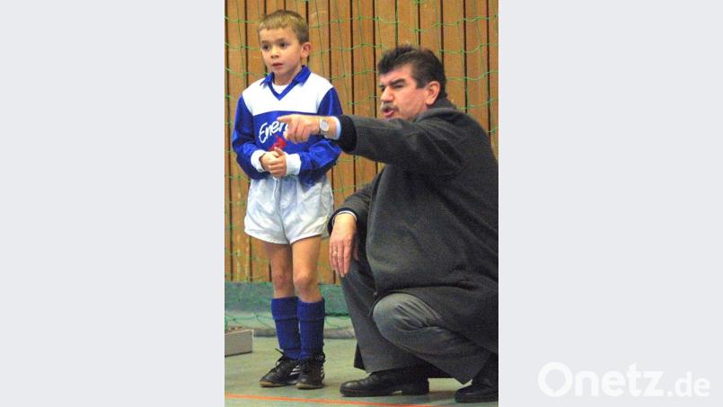 Seit 38 Jahren coacht Jakob Scharf den Nachwuchs der DJK Steinberg. Bild: Hirsch