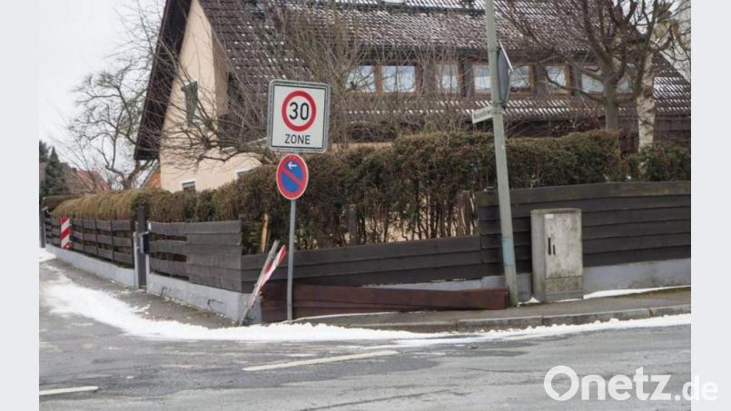 So sah der 18. Schaden am Zaun aus. Bild: gz