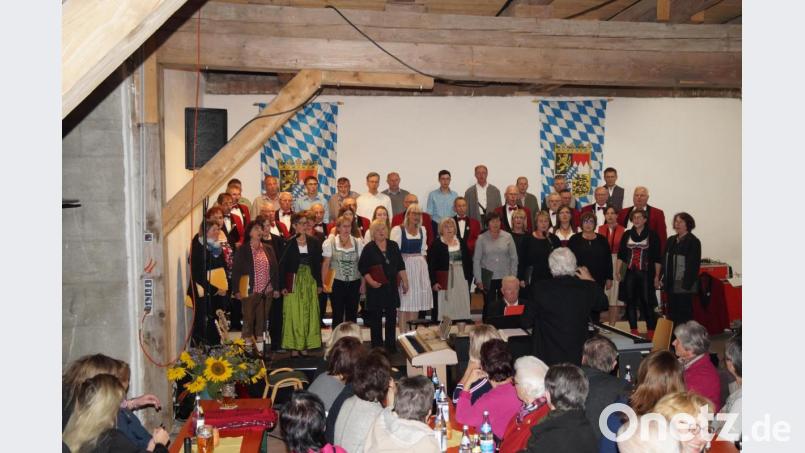Mit seinem Konzert im vergangenen Jahr hatte der Kirchenchor Thanstein mit Leiter Richard Waldmann das Publikum begeistert. Archivbild: rkp
