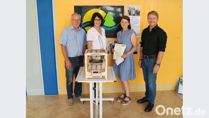 Johann Vollath, Hannelore Reil-Heining, Anne Bräuer und Lothar Mauel (von links). Bild: exb